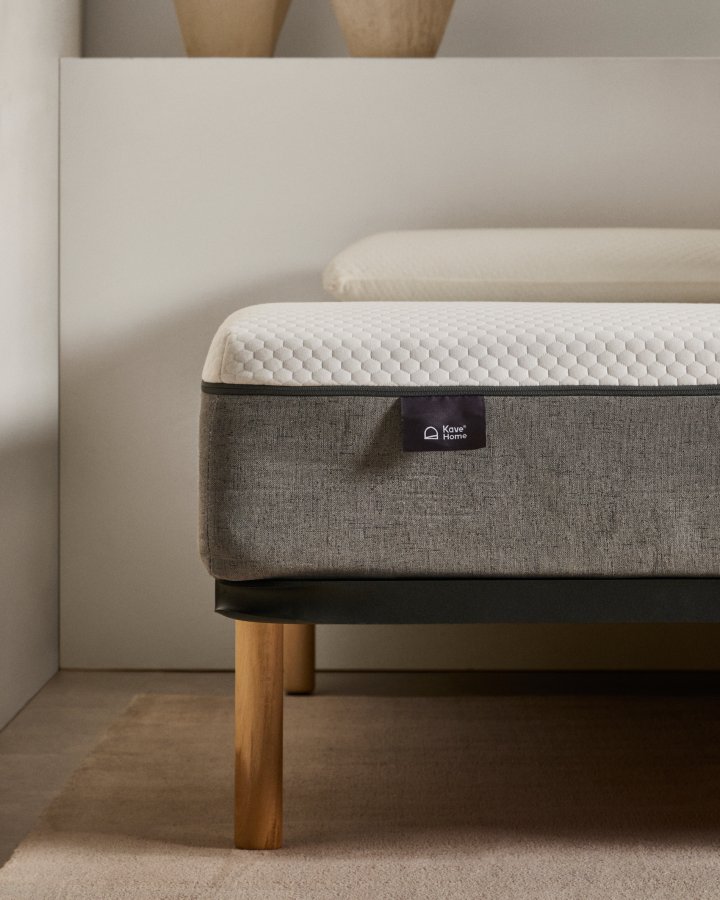 KAVE HOME Talo sengebund uden ben, m. lameller - gr metal (180x200)