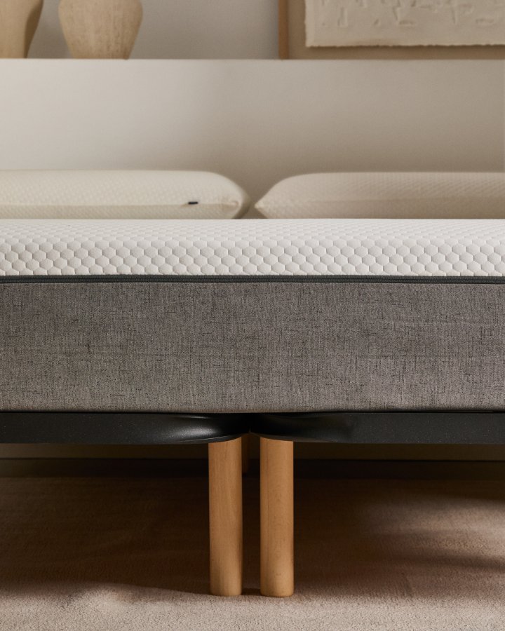 KAVE HOME Talo sengebund uden ben, m. lameller - gr metal (180x200)