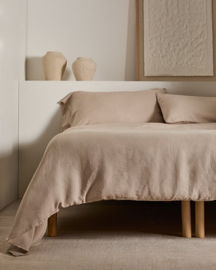 KAVE HOME Talo sengebund uden ben, m. lameller - gr metal (160x200)