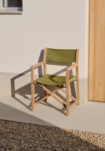 KAVE HOME Vilara grn udendrs klapstol lavet af FSC 100% massivt akacietr