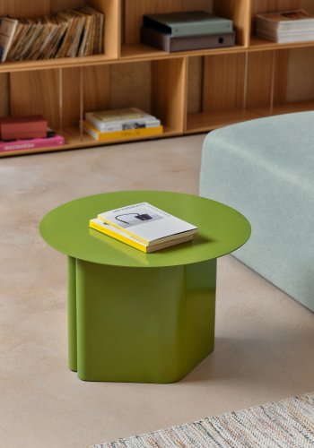 KAVE HOME Arvin sidebord, rund - grn jern (55)