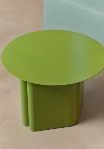 KAVE HOME Arvin sidebord, rund - grn jern (55)