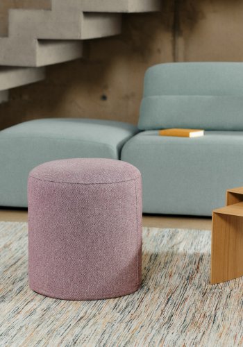 KAVE HOME Kaeli lilla fodsttte med aftageligt betrk Ã˜43cm