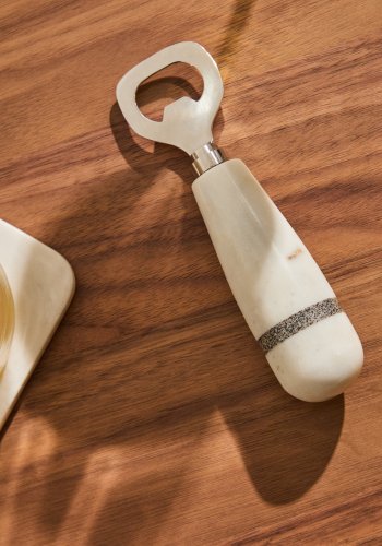 KAVE HOME Nira bner i sort og hvid marmor