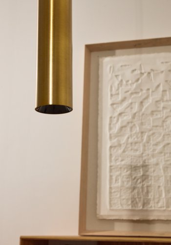 KAVE HOME Andia loftlampe - guld aluminium