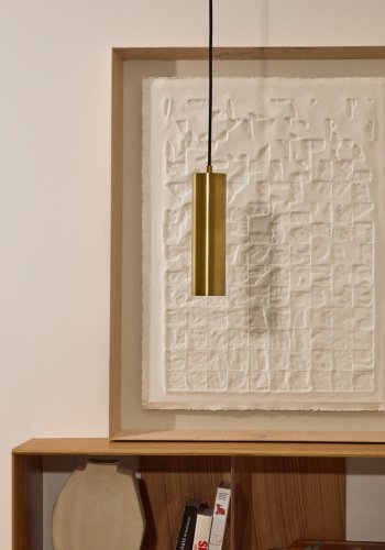 KAVE HOME Andia loftlampe - guld aluminium