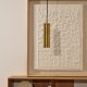 KAVE HOME Andia loftlampe - guld aluminium