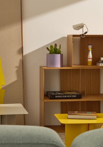 KAVE HOME Jula lille lampe med klemme i grt metal