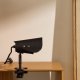 KAVE HOME Jula lille lampe med klemme i sort metal