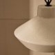 KAVE HOME Portol beige keramisk loftslampe