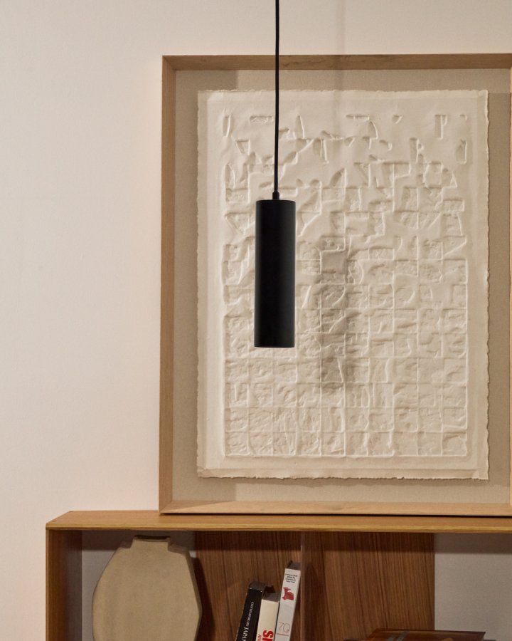 KAVE HOME Andia loftlampe - sort aluminium