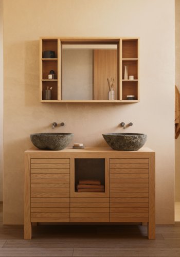 KAVE HOME Tetsu sten hndvask, 40 cm