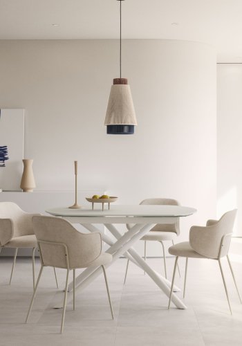 KAVE HOME Yuvia loftlampe - multifarvet jute