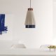 KAVE HOME Yuvia loftlampe - multifarvet jute