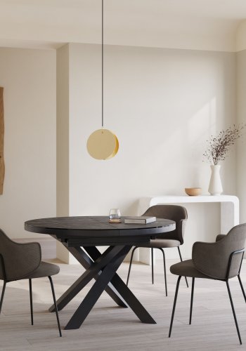 KAVE HOME Monica loftlampe - messing stl