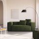KAVE HOME Blok 2 pers. sofa - grn corduroy fljl (210 cm)