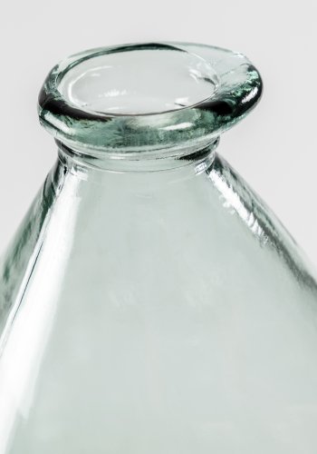 KAVE HOME Brenna vase, medium - klar genbrugsglas (H:36)