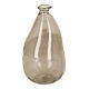 KAVE HOME Brenna medium vase - brun genbrugs glas (H:36)