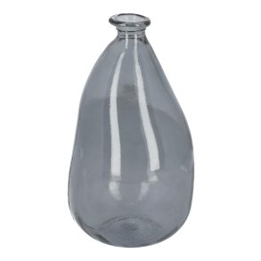 KAVE HOME Brenna medium vase - bl genbrugs glas (H:36)
