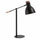 KAVE HOME Scarlett bordlampe - sort/natur metal/tr 