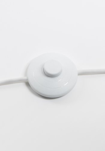 KAVE HOME Juhe gulvlampe - natur askefinér og hvid stl/marmor