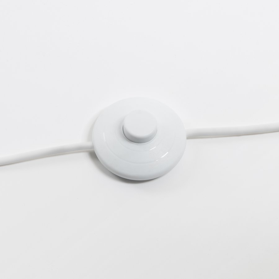 KAVE HOME Juhe gulvlampe - natur askefinér og hvid stl/marmor