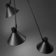 KAVE HOME Dione loftlampe - sort stl