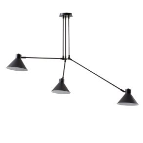 KAVE HOME Dione loftlampe - sort stl