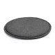 KAVE HOME Silke stolehynde, rund - grafitgr stof (35)