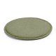 KAVE HOME Silke stolehynde, rund - grn stof (35)