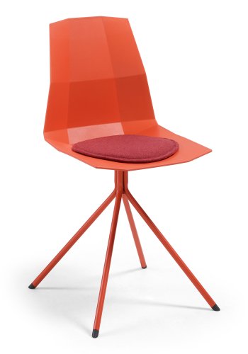 KAVE HOME Silke stolehynde, rund - bordeaux stof (35)