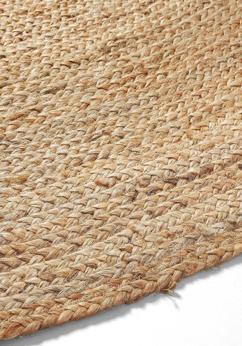 KAVE HOME Doc gulvtppe, rund - natur jute (200)