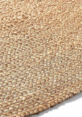 KAVE HOME Doc gulvtppe, rund - natur jute (150)