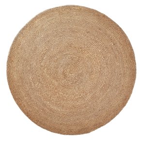 KAVE HOME Doc gulvtppe, rund - natur jute (150)
