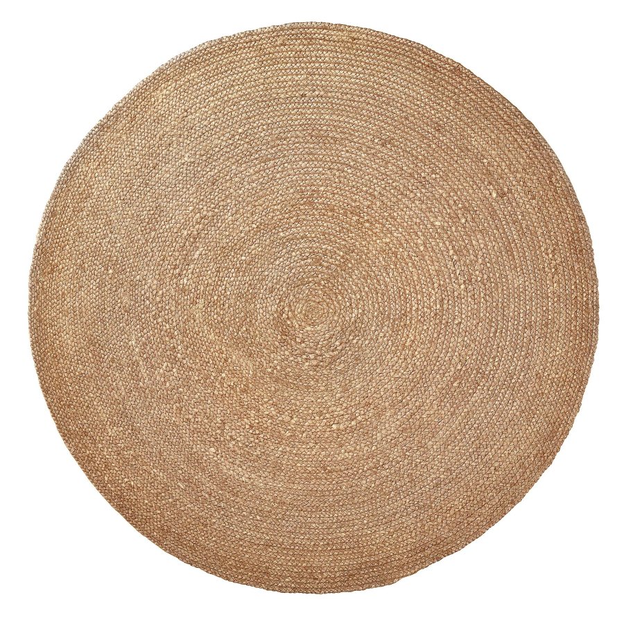 KAVE HOME Doc gulvtppe, rund - natur jute (150)