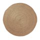 KAVE HOME Doc gulvtppe, rund - natur jute (100)
