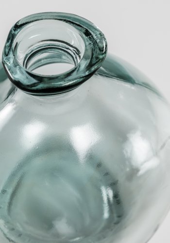 KAVE HOME Brenna vase, lille - klar genbrugsglas (H:18)