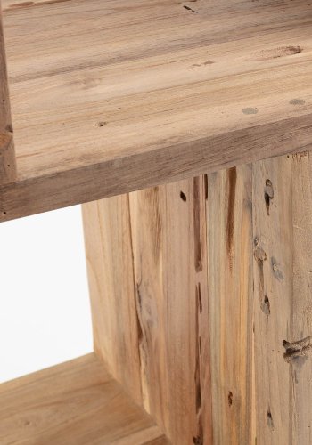 KAVE HOME Arundel reol, m. 4 rum - genbrugs teaktr (55x132)