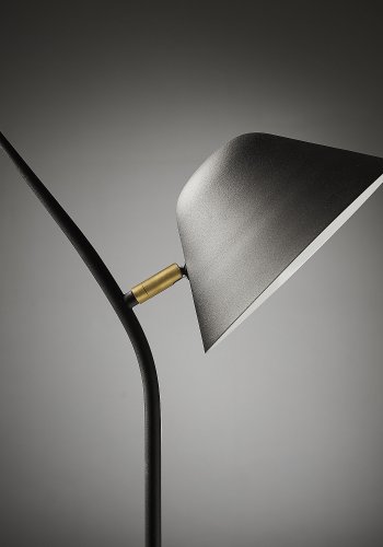 KAVE HOME Aurelia gulvlampe - sort stl