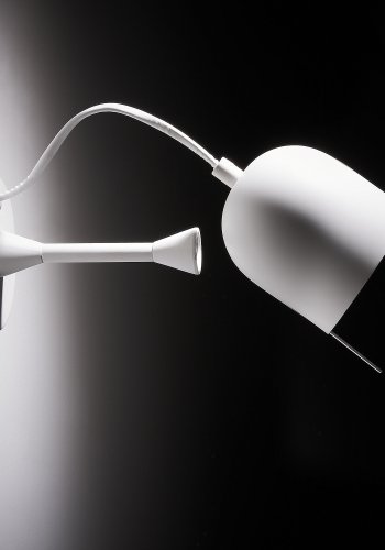 KAVE HOME Lucilla vglampe - hvid stl