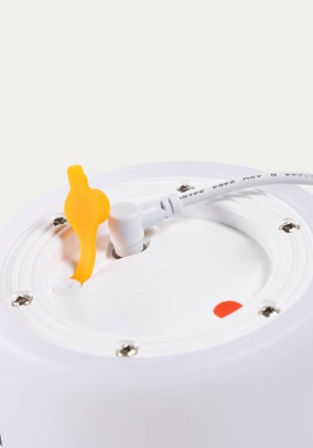 KAVE HOME Ridley mini LED bordlampe i bl polyethylen