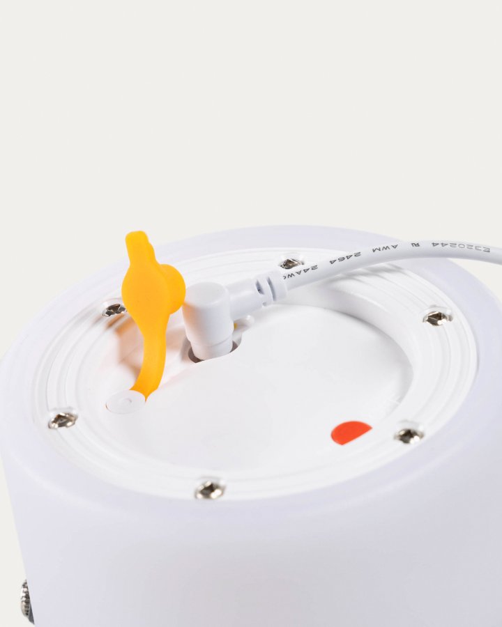 KAVE HOME Ridley mini LED bordlampe i bl polyethylen