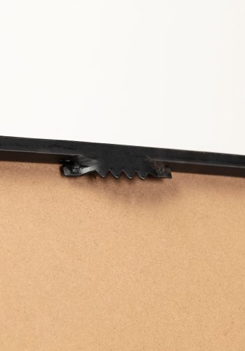 KAVE HOME Marco vgspejl, kvadratisk - spejlglas og sort stl (40x40)