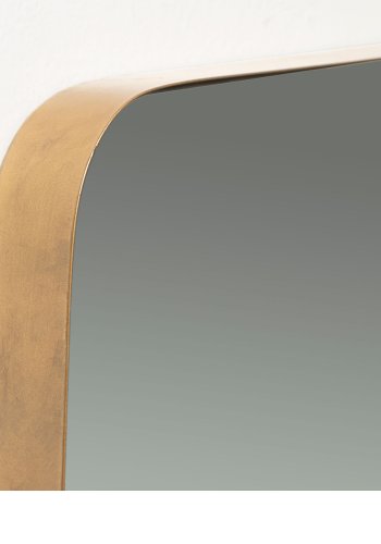 KAVE HOME Marcus vgspejl - spejlglas og guld metal (100x30)