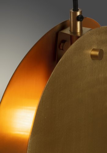 KAVE HOME Monica loftlampe - messing stl