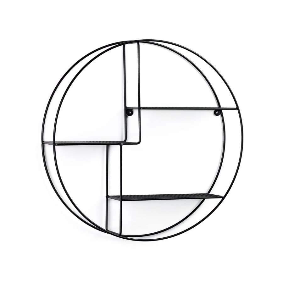 KAVE HOME rund Across vghylde - sort metal (55)