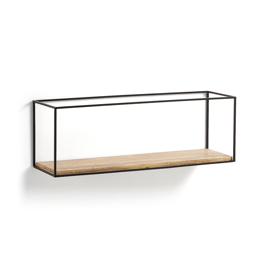 KAVE HOME Edwina vghylde - natur/sort mangotr/metal 