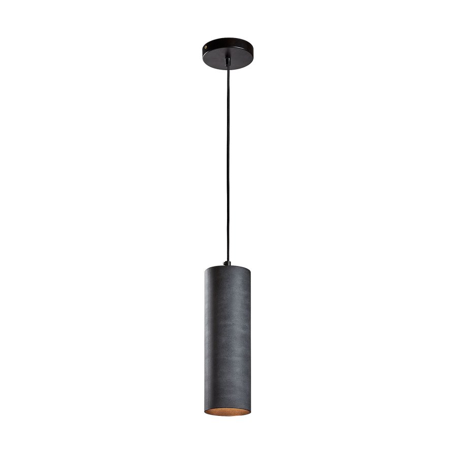 KAVE HOME rund Maude loftlampe - gr metal 