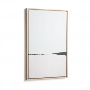 KAVE HOME rektangulr Wrigley billede - multifarvet papir og tr (90x60)