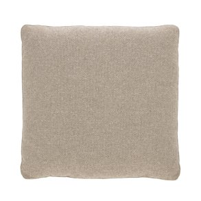KAVE HOME Blok pude, kvadratisk - beige chenille (60x60)